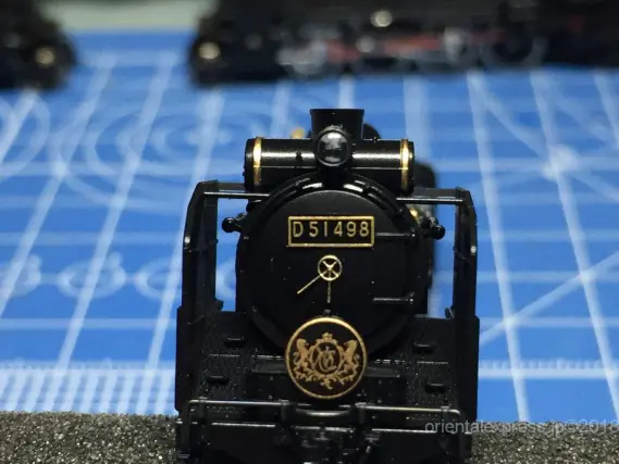 D51 498号機オリエントエクスプレス'88仕様を弄る。KATO 2016-2