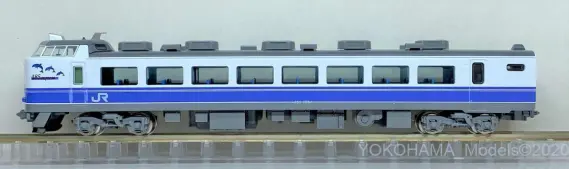 485系1000番台 勝田車両センター・K60編成が入線しました。TOMIX 98698