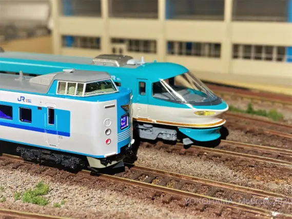 381系「スーパーくろしお」リニューアル編成が入線しました