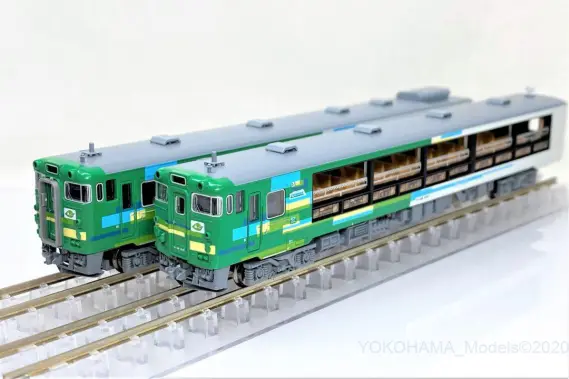 キハ48 びゅーコースター風っこ 夏姿が入線しました。MICROACE A6541