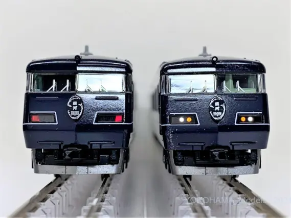 117系7000番台 寝台電車「WEST EXPRESS 銀河」が入線しました。TOMIX