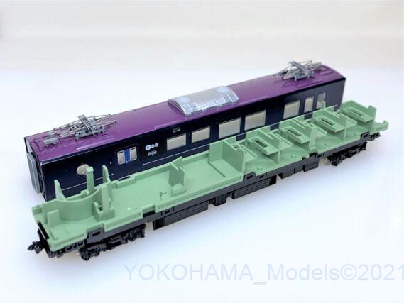 117系7000番台 寝台電車「WEST EXPRESS 銀河」が入線しました。TOMIX