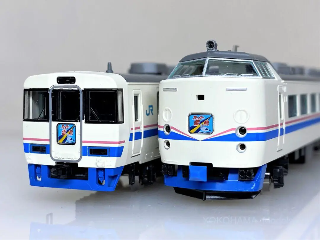 485系スーパー雷鳥基本セットBが入線しました。TOMIX 98751