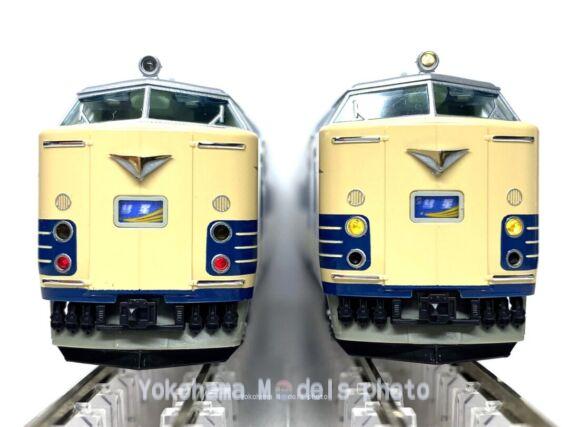 581系 (スリットタイフォン) が入線しました。 KATO 10-1717