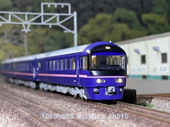 オハ35 (座席車) ブルー 2両セット HOゲージ 室内灯装着済・未走行車