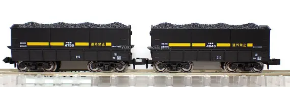 運炭列車 国鉄セキ3000（石炭積載）が入線。 KATO 10-1220 2024年製
