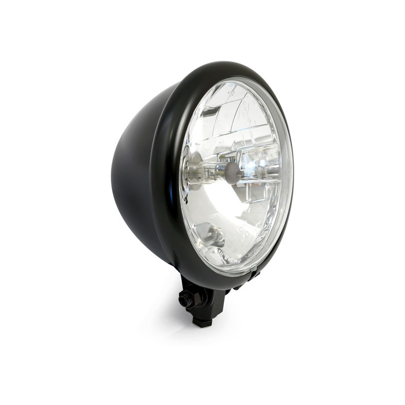 MCS□ベイツスタイル 5-3/4インチ ヘッドライト シェル付き ブラック