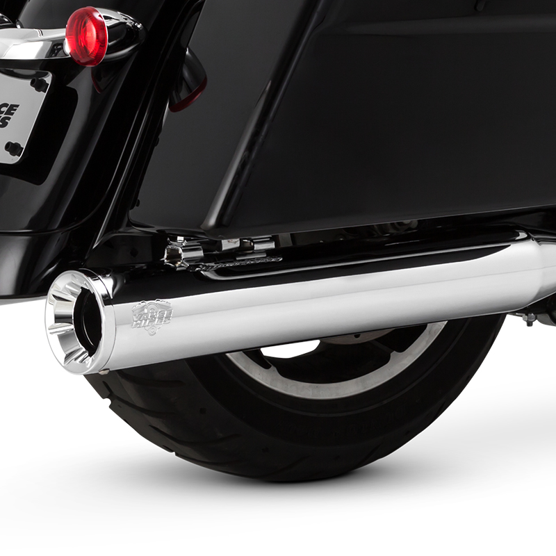 バンス&ハインズ□ エリミネーター400 スリップオンマフラー クローム