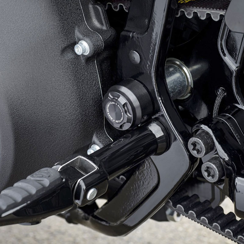 リックスモーターサイクルズ□ スイングアームアクスル カバー