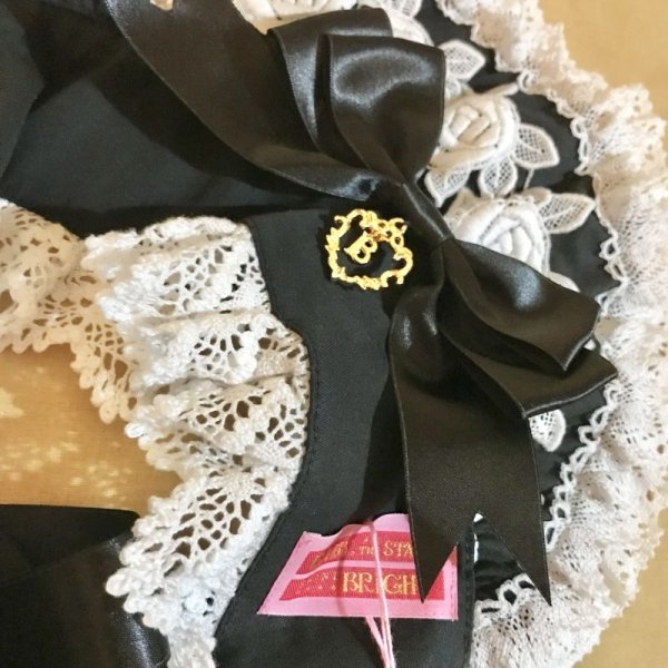 USED】・BABY,THE STARS SHINE BRIGHT/エリザベスボンネット 黒×白