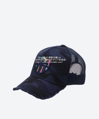 YOSHINORI KOTAKE 伊勢丹 限定キャップ レインボーカラー444・ネイビー
