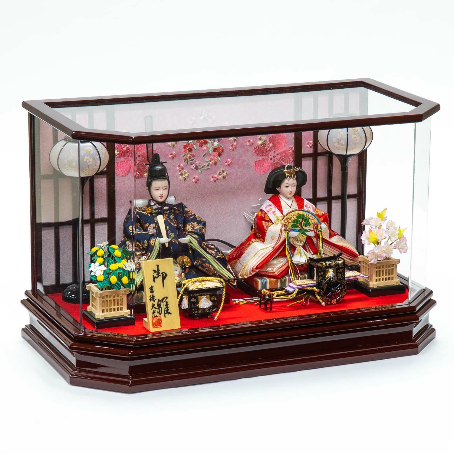 雛人形】ケース入り三五親王飾り | 雛人形（ひな人形）・五月人形の