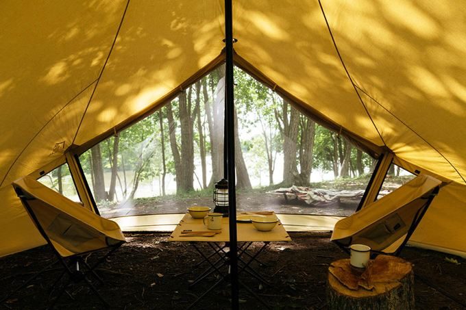 サバティカル モーニンググローリーTC】スタイリッシュなシェルター