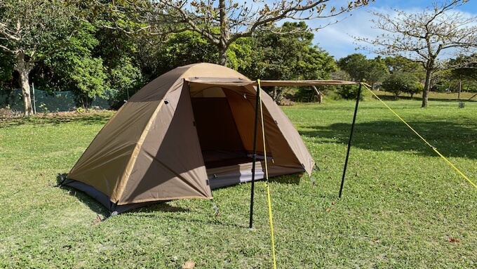 ワークマン BASICドームテント】5千円以下のソロテントはおすすめか