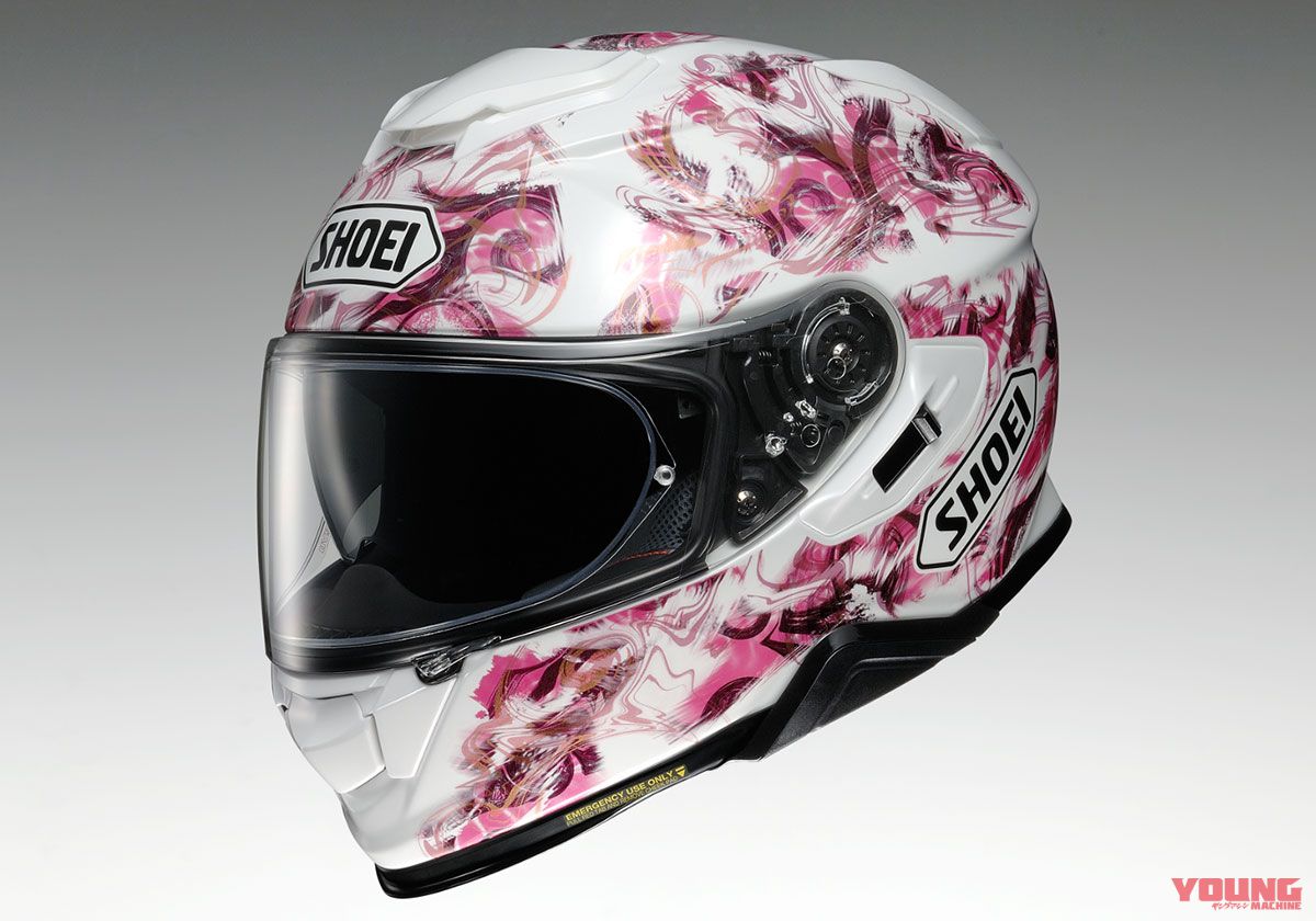 SHOEIフルフェイスヘルメット『GT-AIR II』に攻めのデザイン