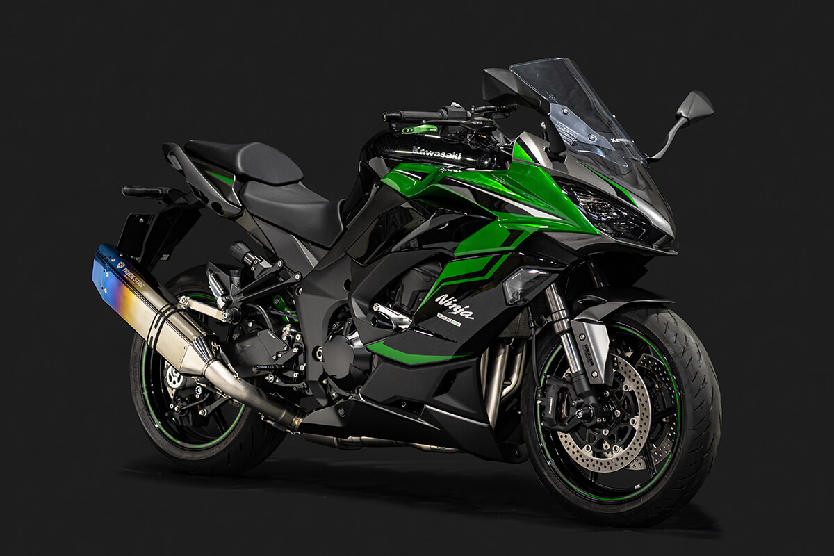 ニンジャ1000SXフルエキゾーストマフラー“IKAZUCHI”発売