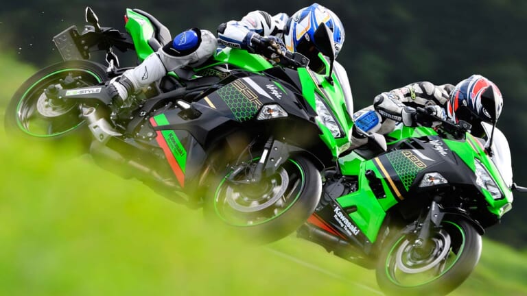 ニンジャZX-25R実測対決・ライバル3番勝負#4〈vs 兄貴分ニンジャ400