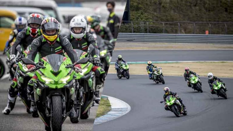 ZX-25Rで気軽にレース体験！ ニンジャ チームグリーントライアル2021