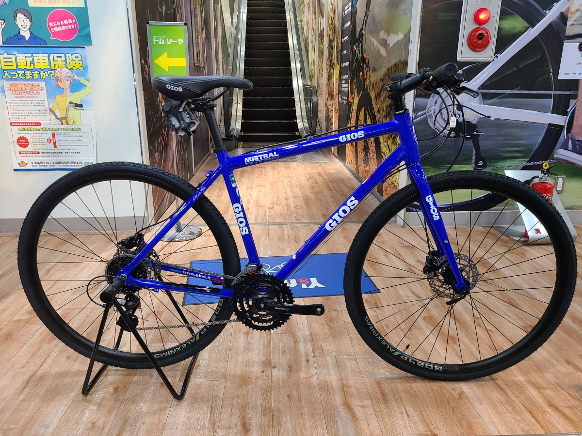 GIOS】初めてのクロスバイクに人気なMISTRAL 入荷しております。定番の