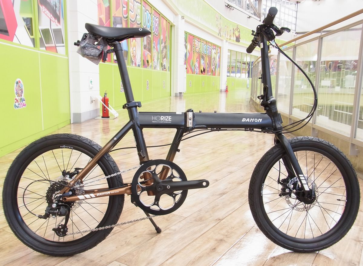 DAHON STORE】太めのタイヤを履いたディスクブレーキの限定カラーが