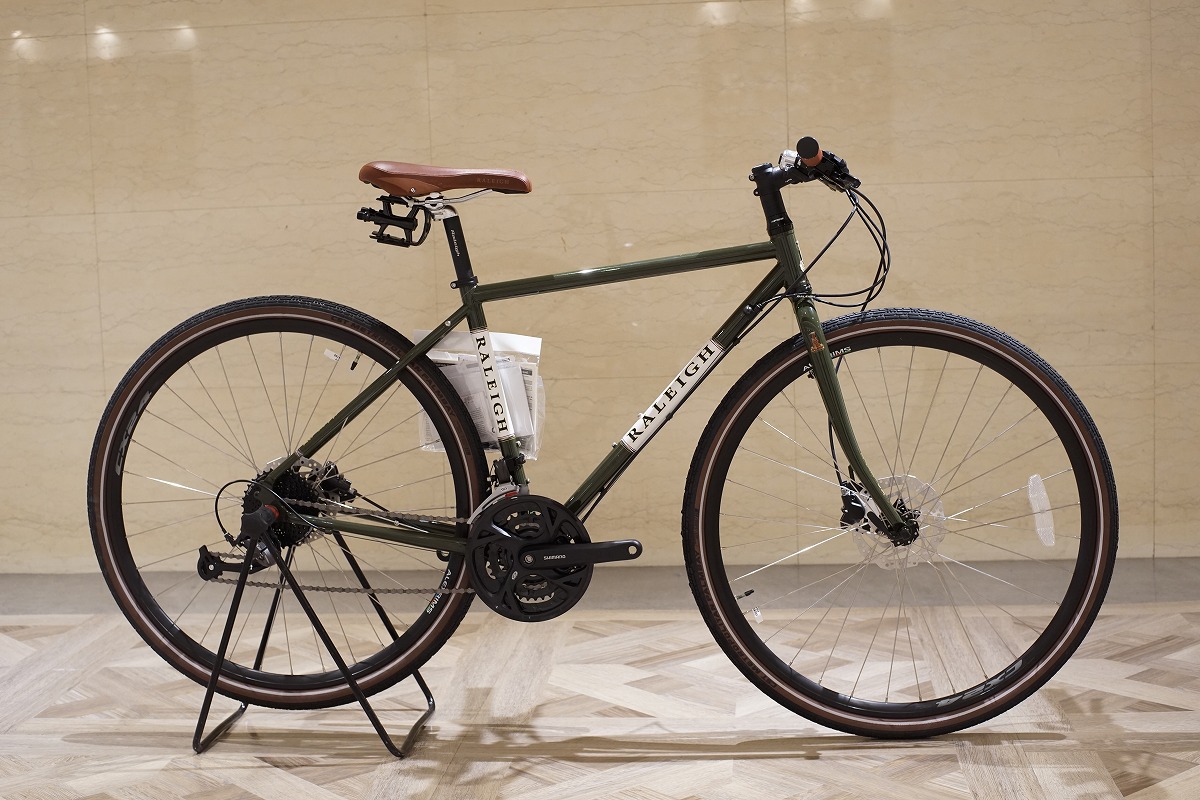 クロスバイク700C クロモリ Raleigh RALEIGH】クラシカルで使い勝手の