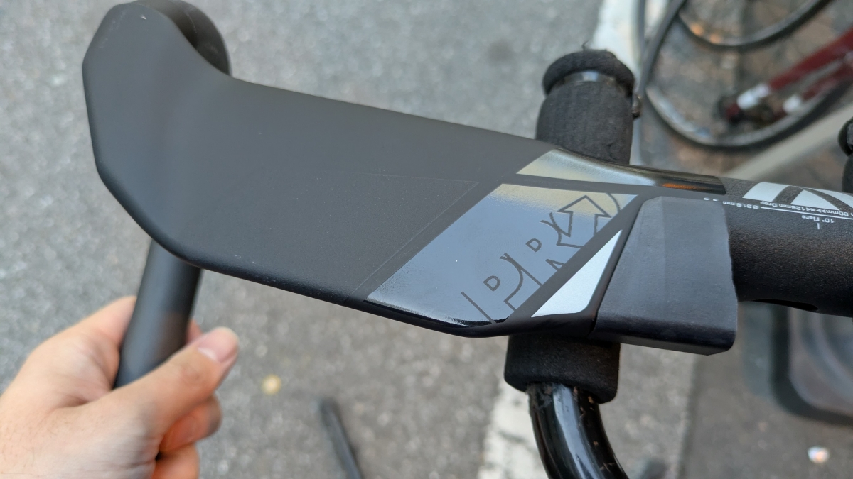 Velobike エンドキャップ トラック競技 ハンドル 300mm Velobike