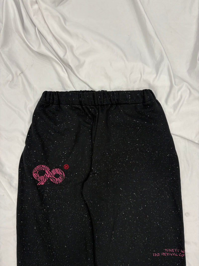 90 Logo Glitter Sweat Pants – YZ
