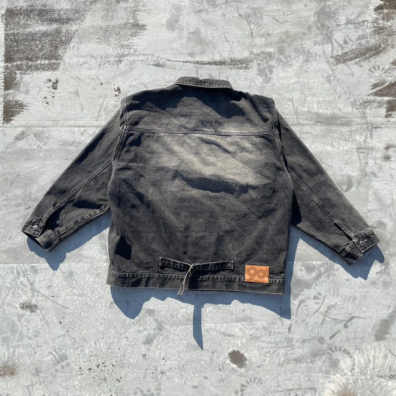 King Logo Vintage Denim Jacket – YZ