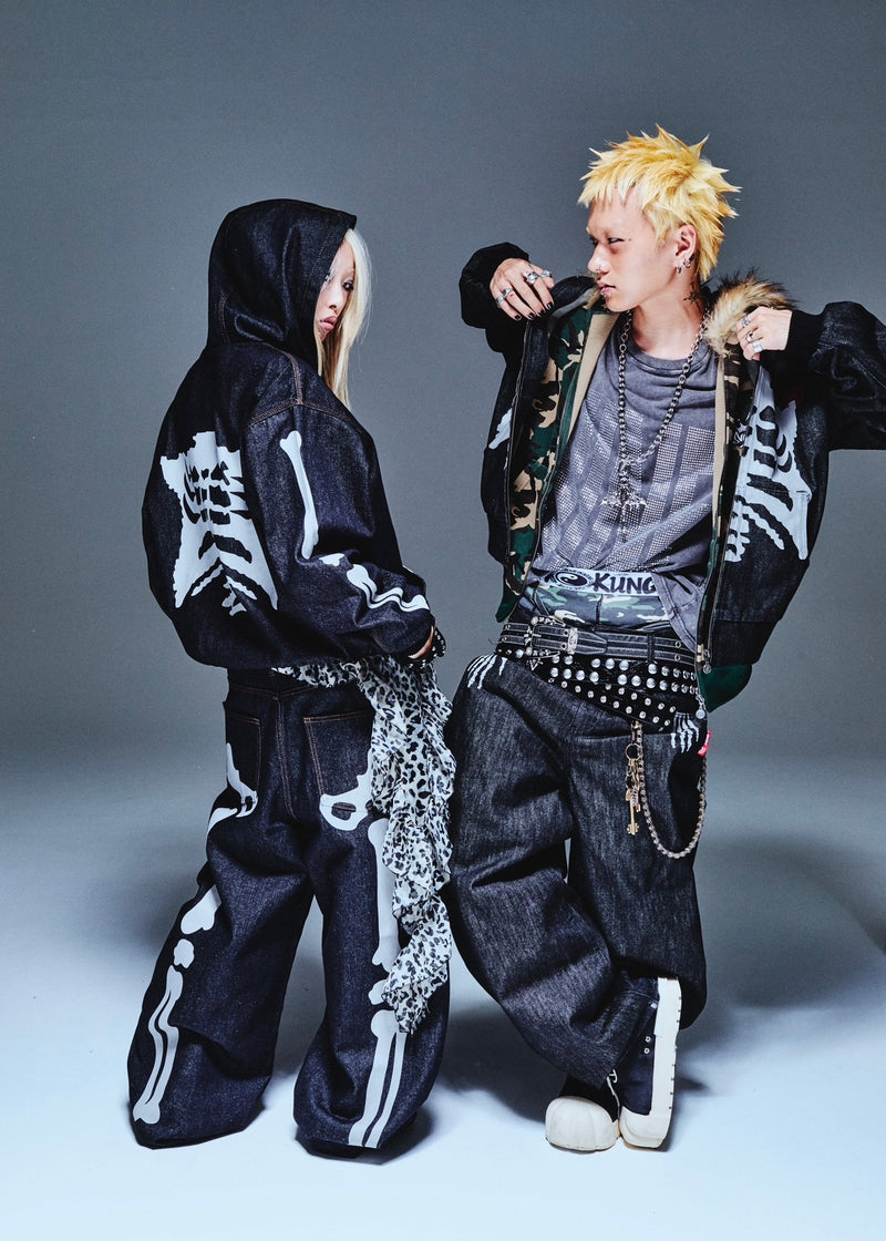 Bone Hand Rigid Denim Pants – YZ