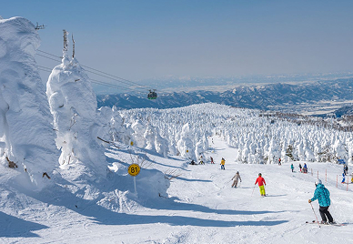 山形蔵王温泉スキー場 エキ10 リフト券3日分 山形蔵王温泉スキー場