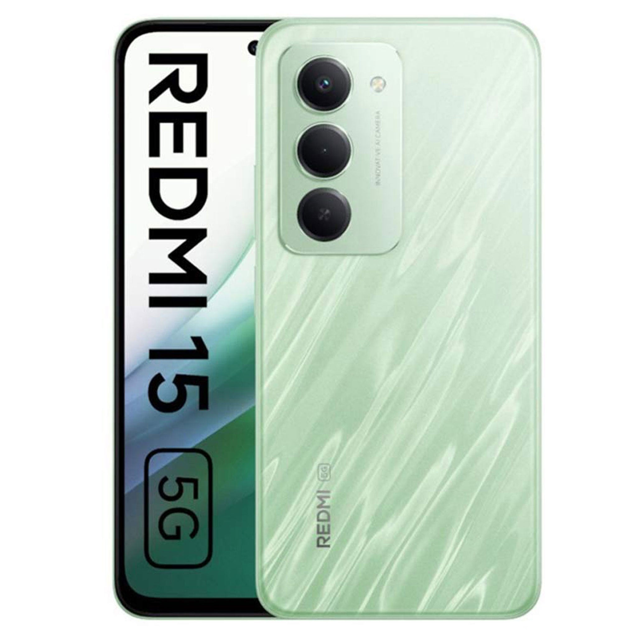 Redmi 15 5G - 8GB RAM 256GB ROM - Mobile Phone - Ripple Green – Zayoom