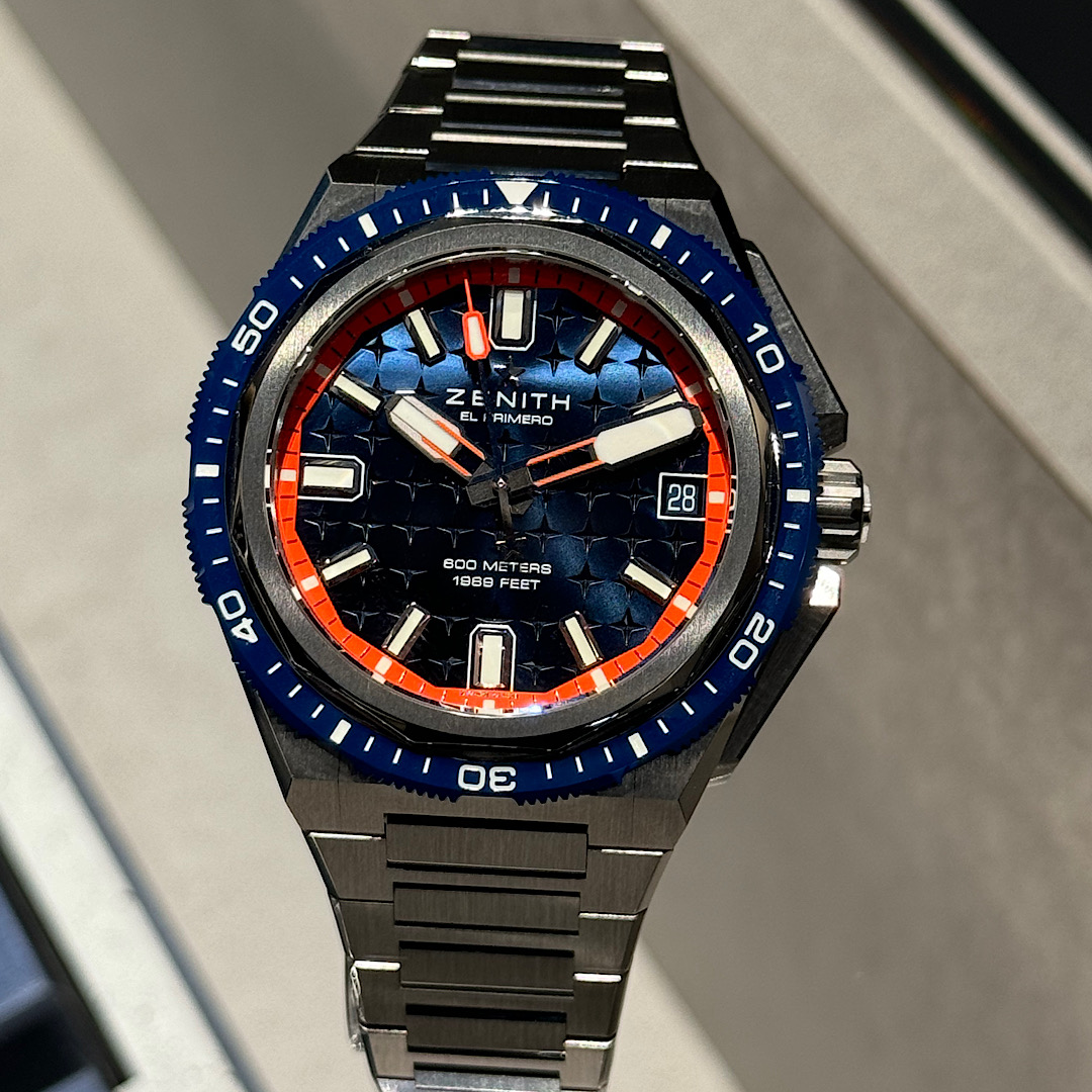 ゼニスの本格ダイバーズウォッチが登場！『デファイ エクストリーム