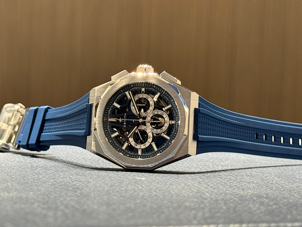 ゼニス】暑い夏はラバーベルトを変えよう！デファイ スカイライン用