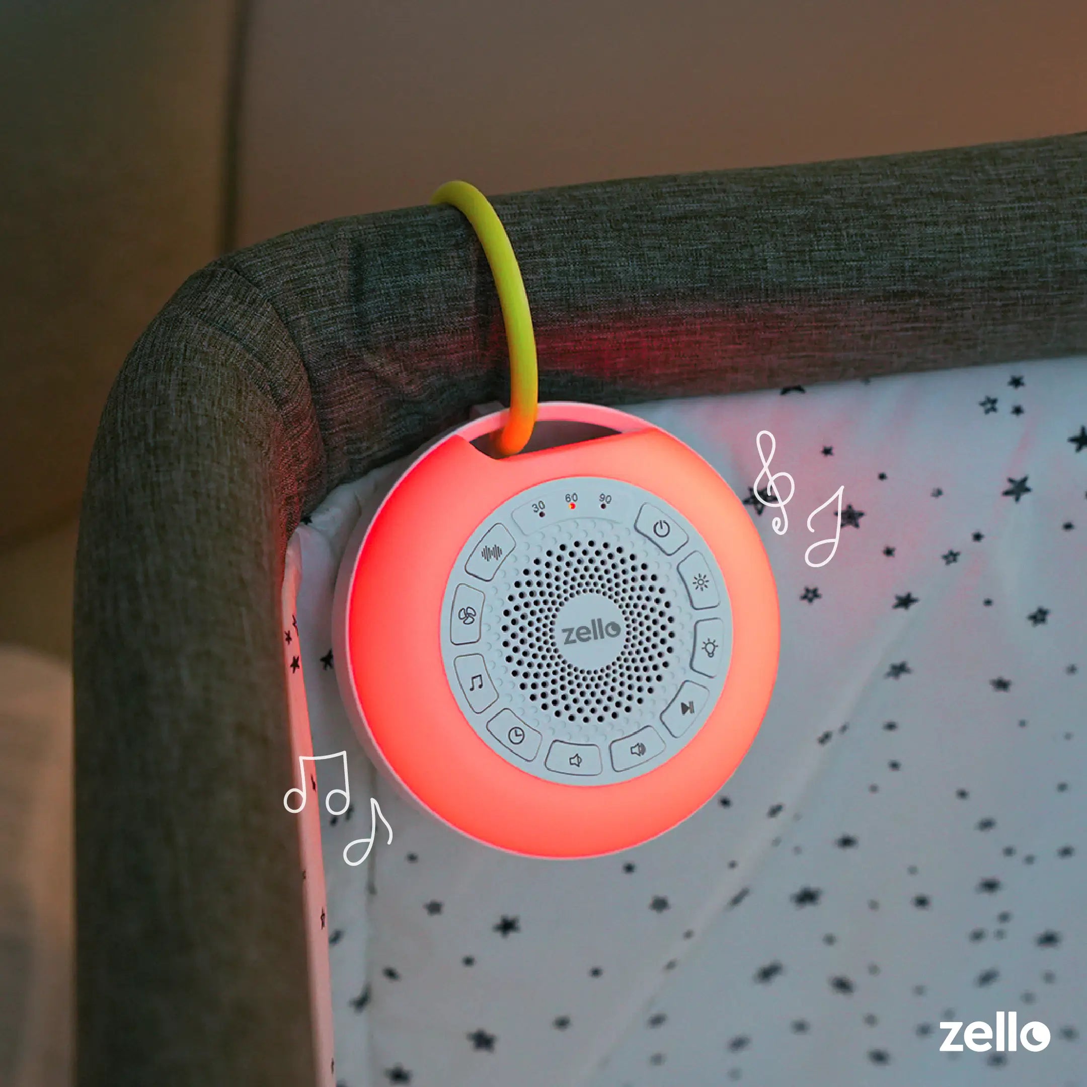 Zello Pro Max Portable White Noise Machine For Babies