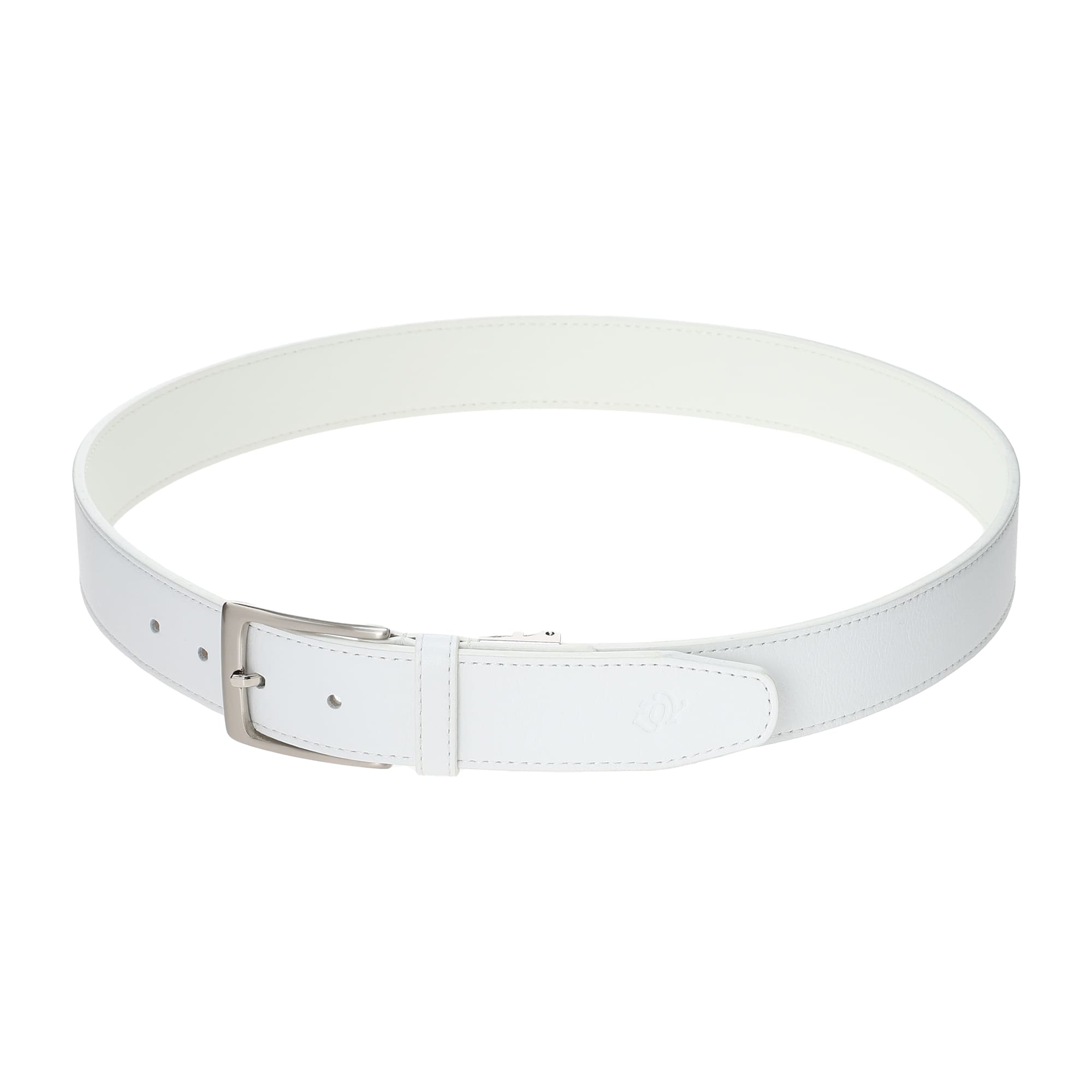 MEN ZURENレザーベルト ホワイト