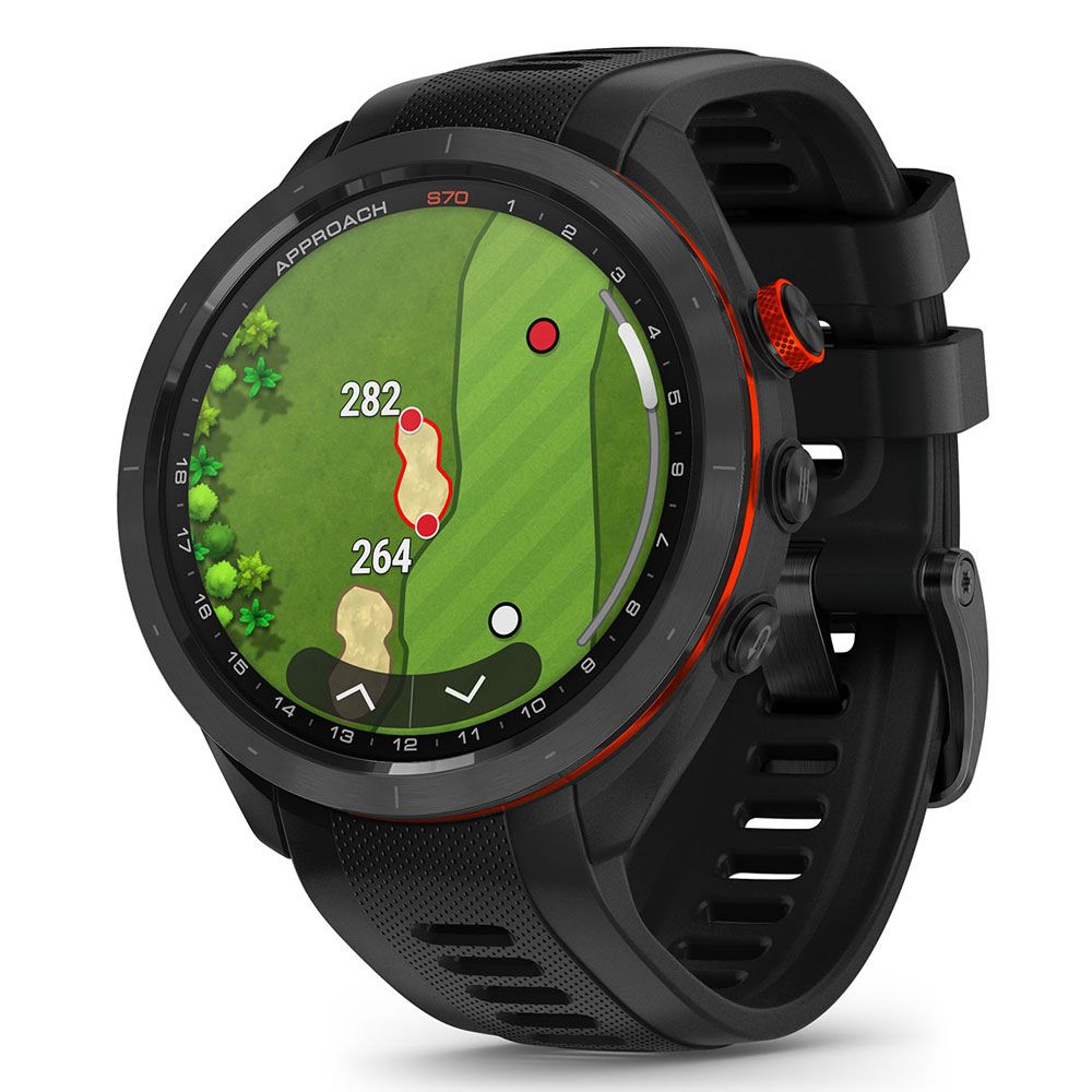 Garmin Approach S70 Black Watch | Silvermere Golf