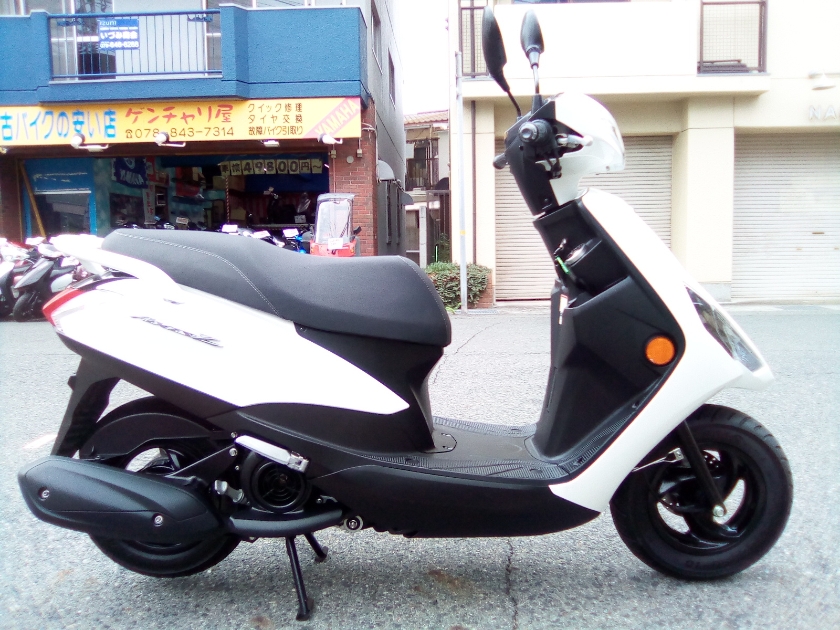 アクシスZ/AXIS Z/ヤマハ/YAMAHA ヤマハ アクシスZ SED7J 距離浅 定番