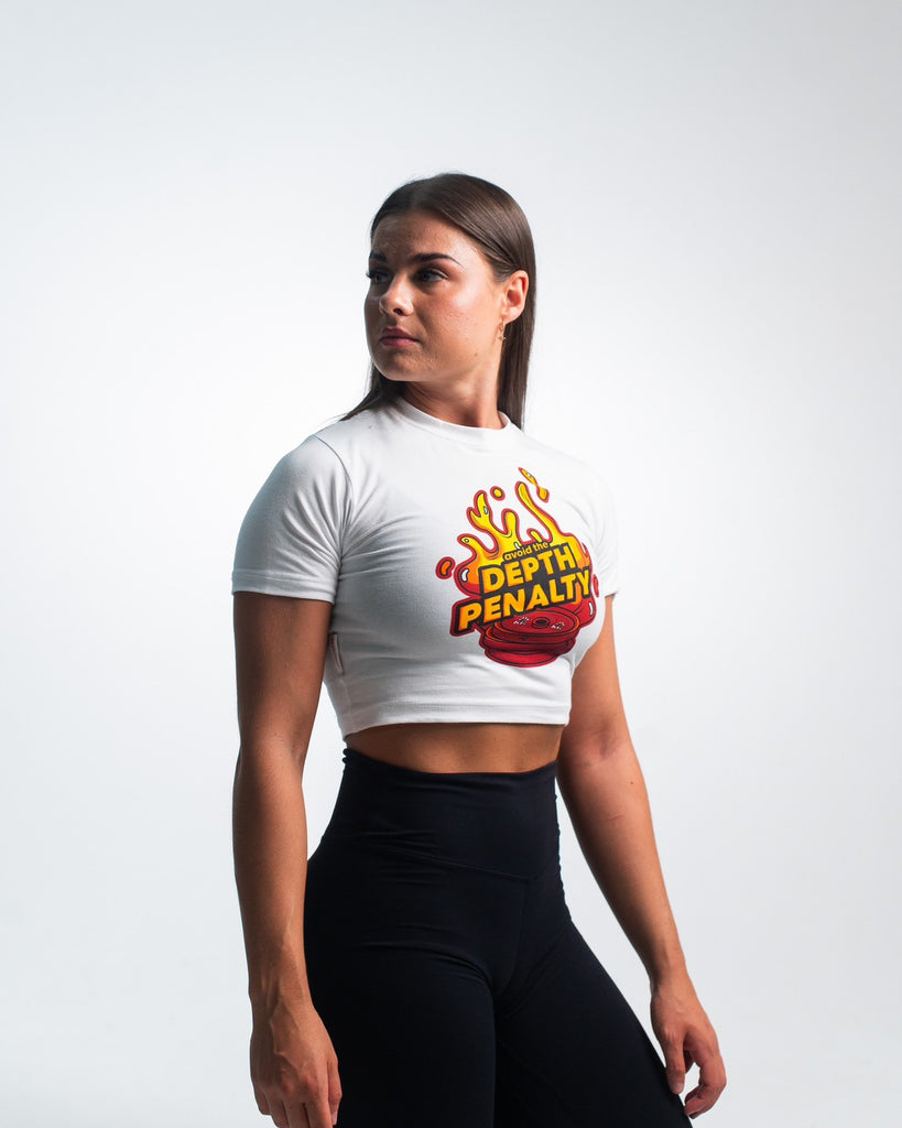 A7 Bar Grip Crop Tシャツ『Depth Penalty』 Women's – A7 Japan