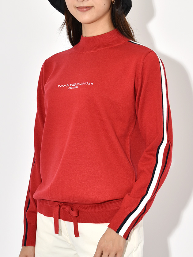 トミー ヒルフィガー ゴルフ ウェアハイネックセーター THLA471