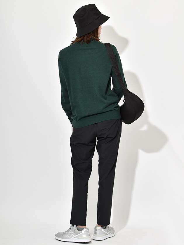 ジャックバニー コットンロゴタートルニット 263-4274048（ホワイト