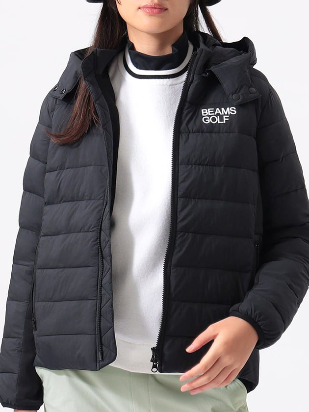 ビームスゴルフ 25年秋冬新作 【撥水】中綿ハイブリッドブルゾン 83-18