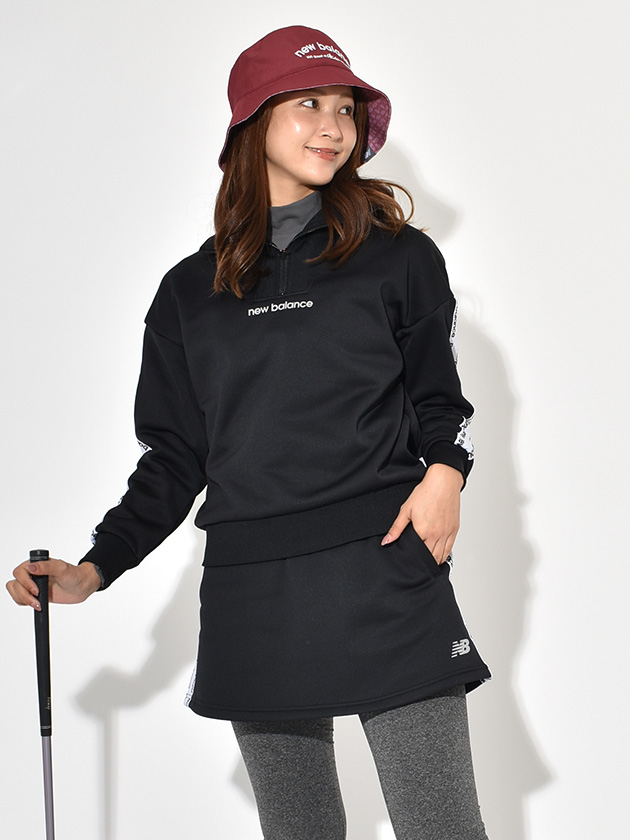 ニューバランスゴルフ 25年秋冬新作 裏フリースハーフジッププル