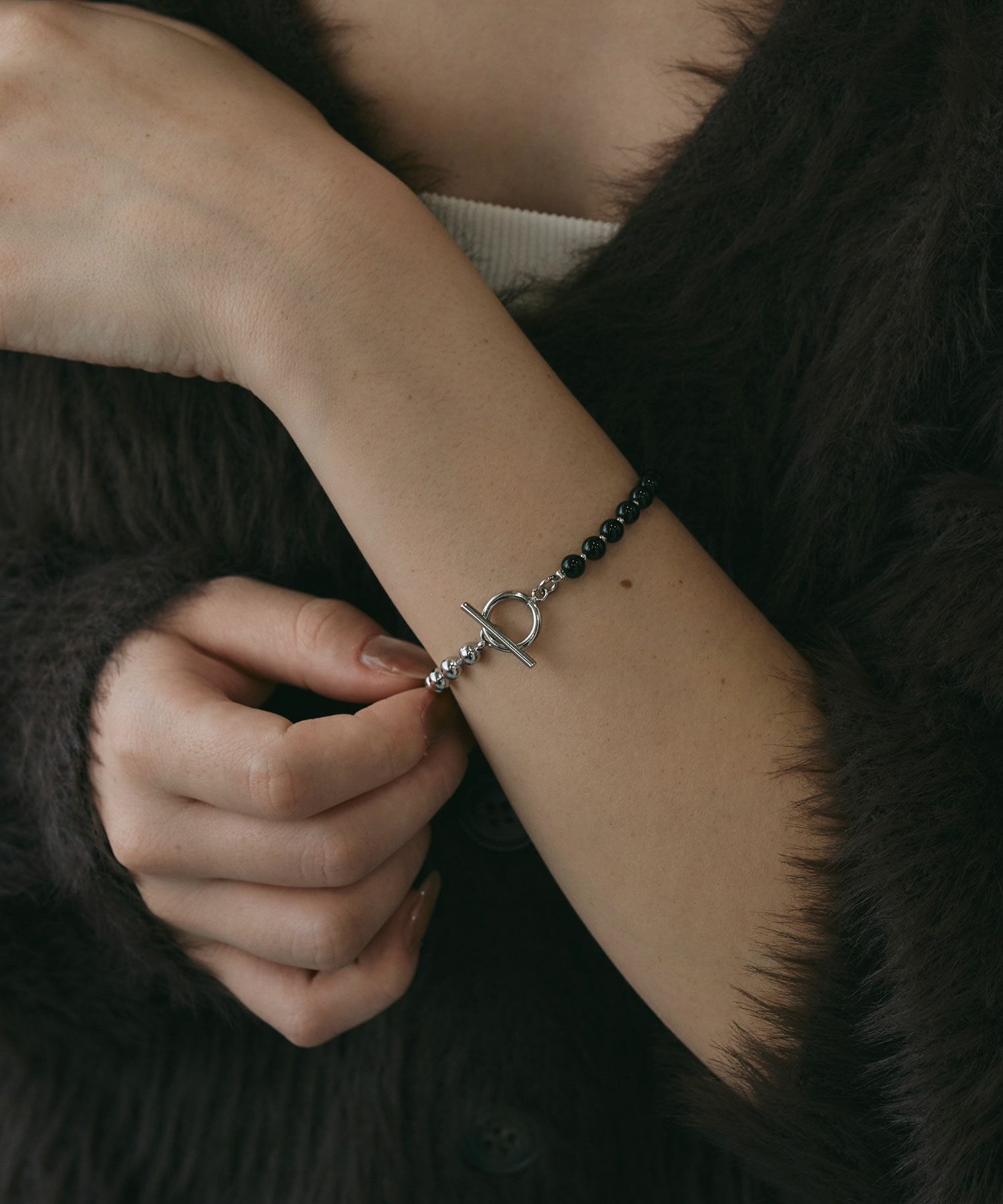 70%off】ボールチェーンハートストーンブレスレット | 【公式】MUK