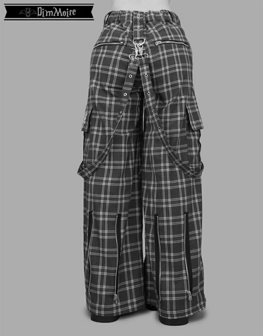 DimMoire【ディムモアール】PUNKワイドパンツ/Black