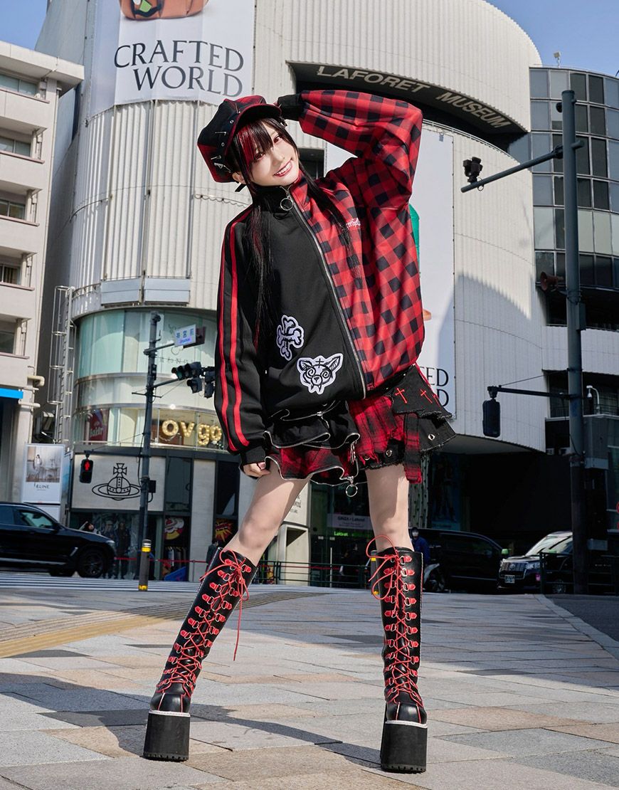 Grrr the Lipper【ガルルザリッパー】ジップスカート～崩壊～/全2色