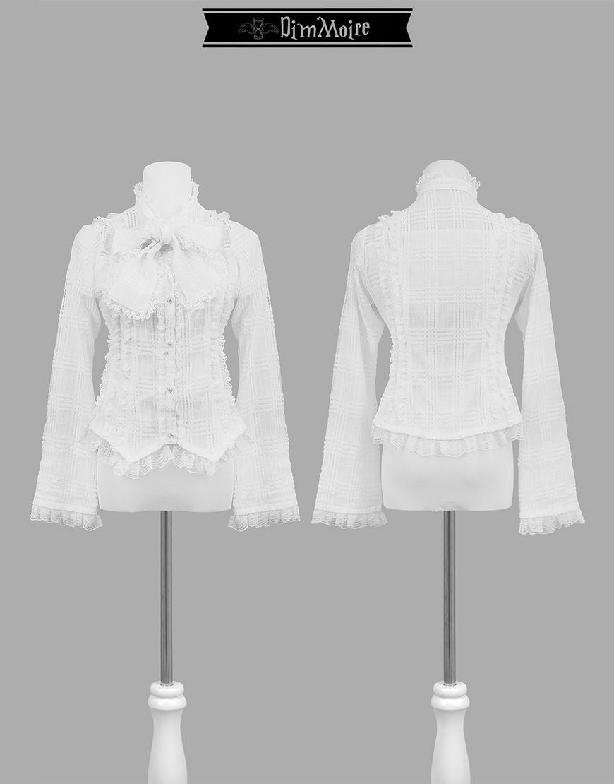 DimMoire【ディムモアール】チャーム付きフリルミニスカート/Gray