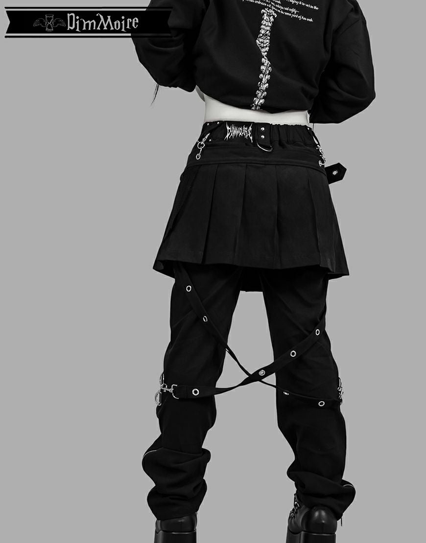 DimMoire【ディムモアール】RE:CHAIN ボンテージパンツ/Black