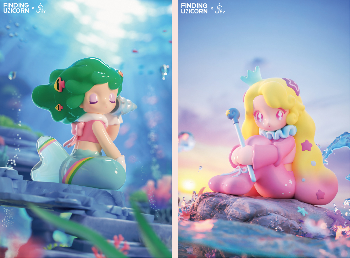 Mind of the Sea』｜AAMY×FINDING UNICORN ブラインドボックスシリーズ