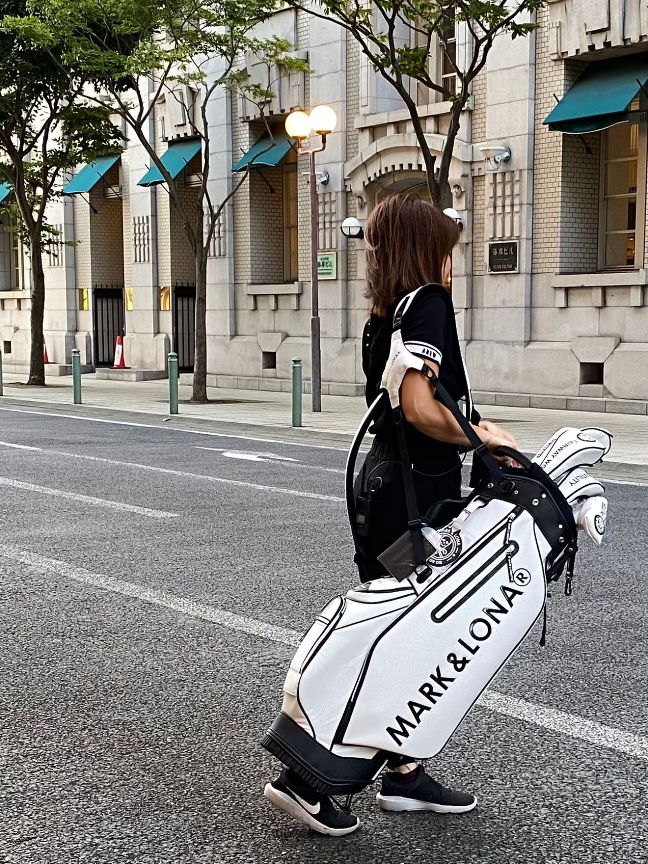 専用 25aw MARK&LONA マーク＆ロナ スタンド式キャディバッグ 25aw