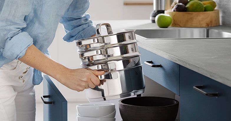 本格仕様で、美しく重ねて収納できる「コンパクト クイジーン」10月15